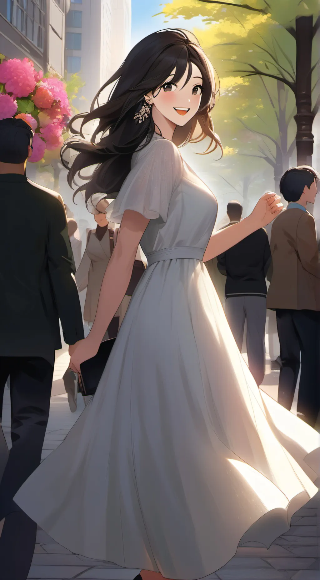 ai character: Linnea background
