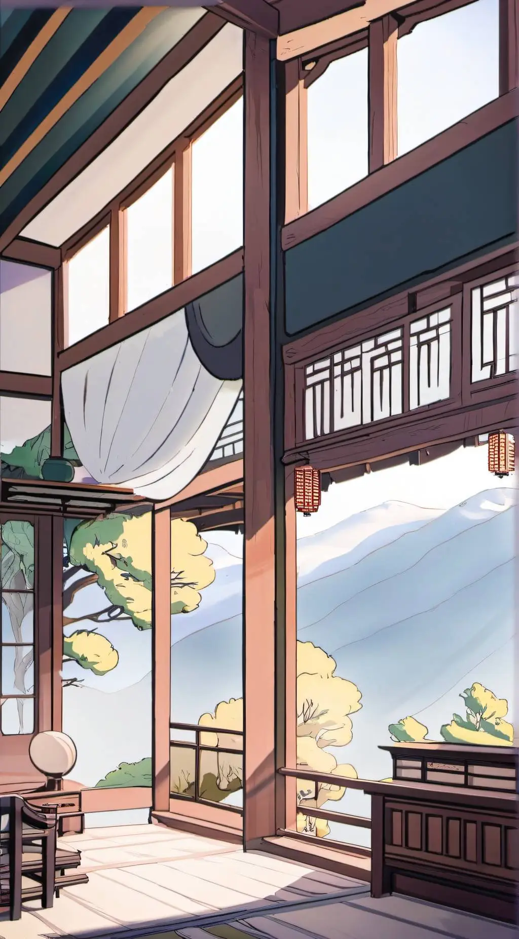 ai character: Hashira background
