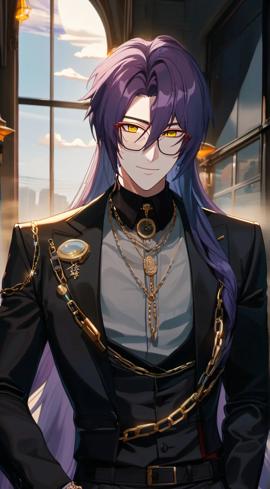ai character: Viktor  background