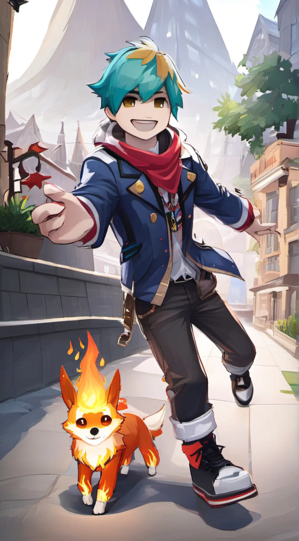 ai character: maxy_boy93  background