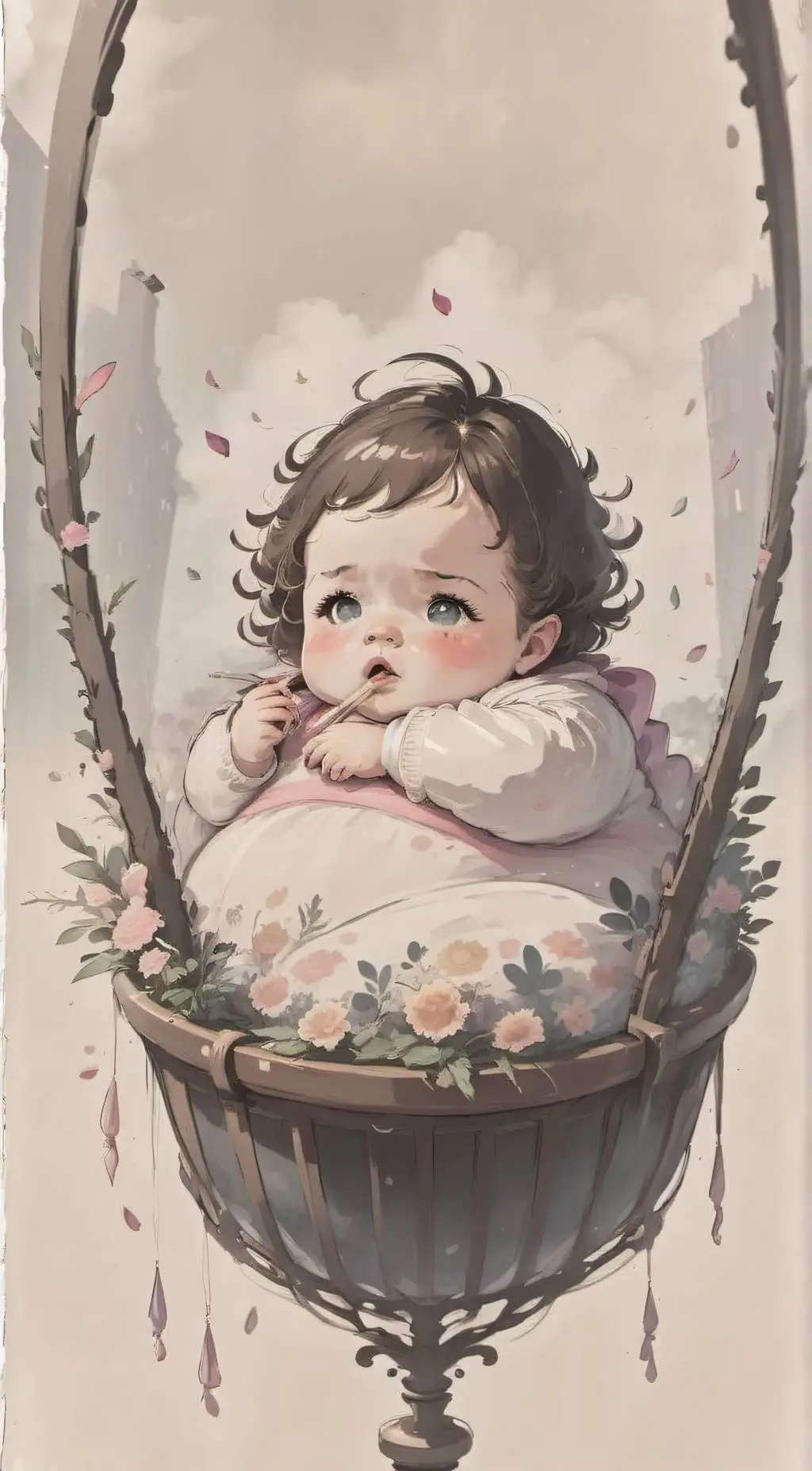 ai character: Baby Glorianna background