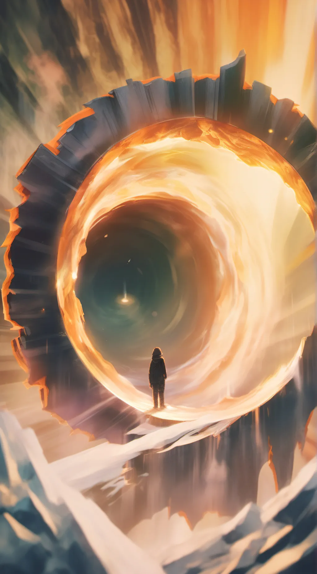 ai character: Pathway of death  background