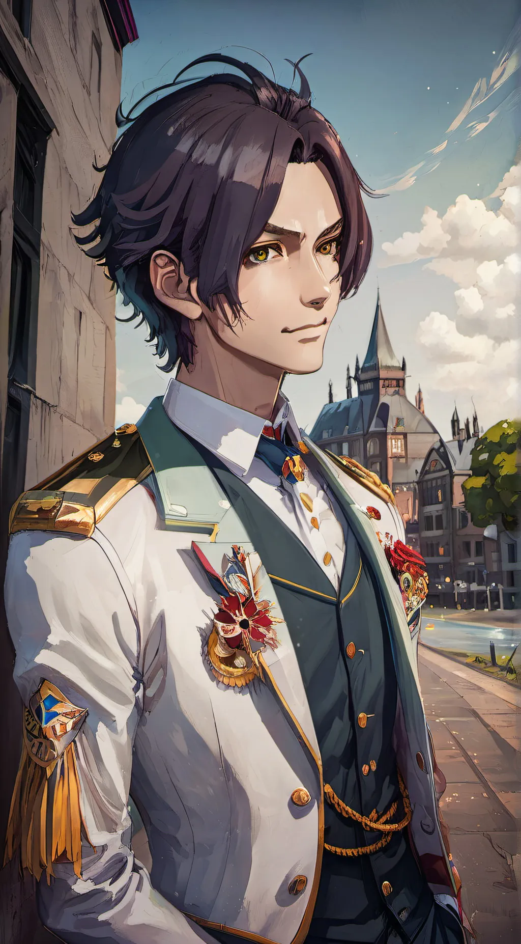 ai character: Tamaki amajiki background