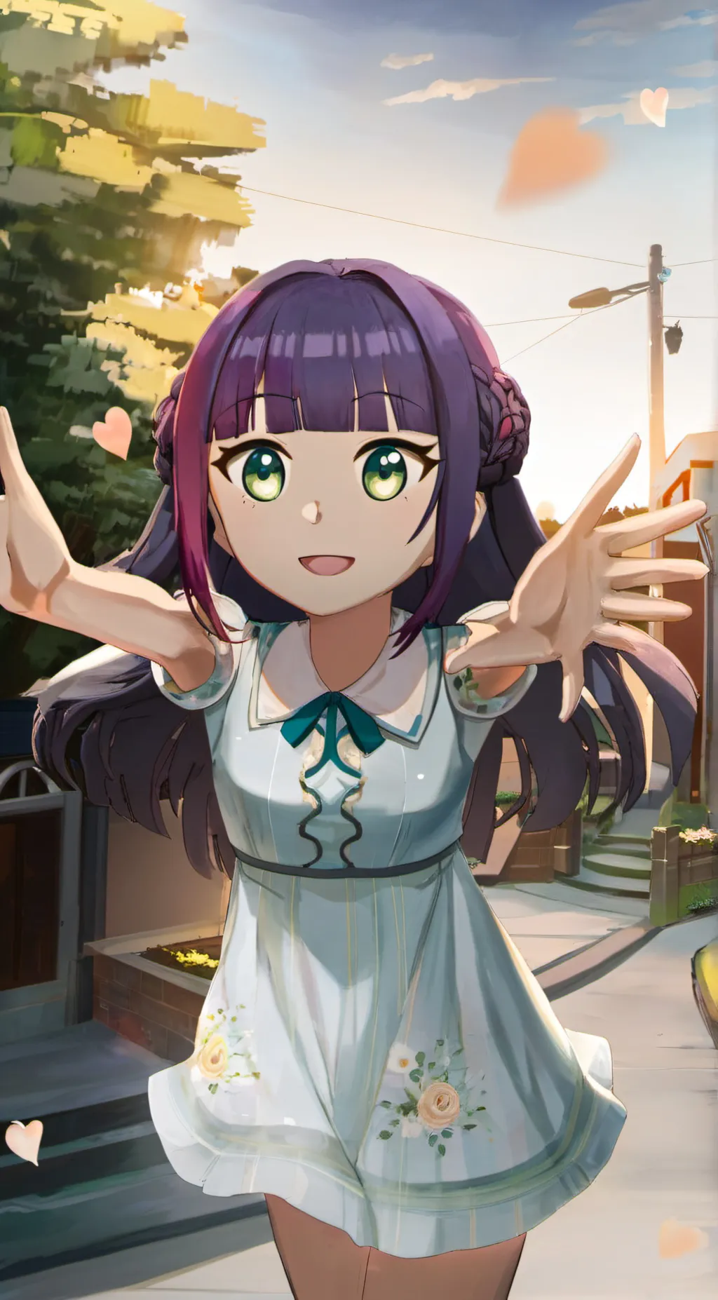 ai character: Malaysia  background