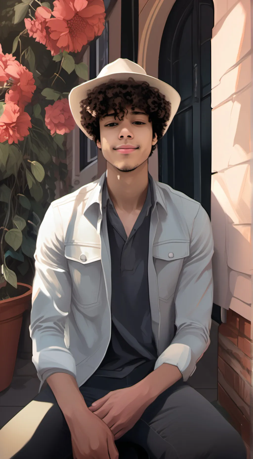 ai character: Andrew background