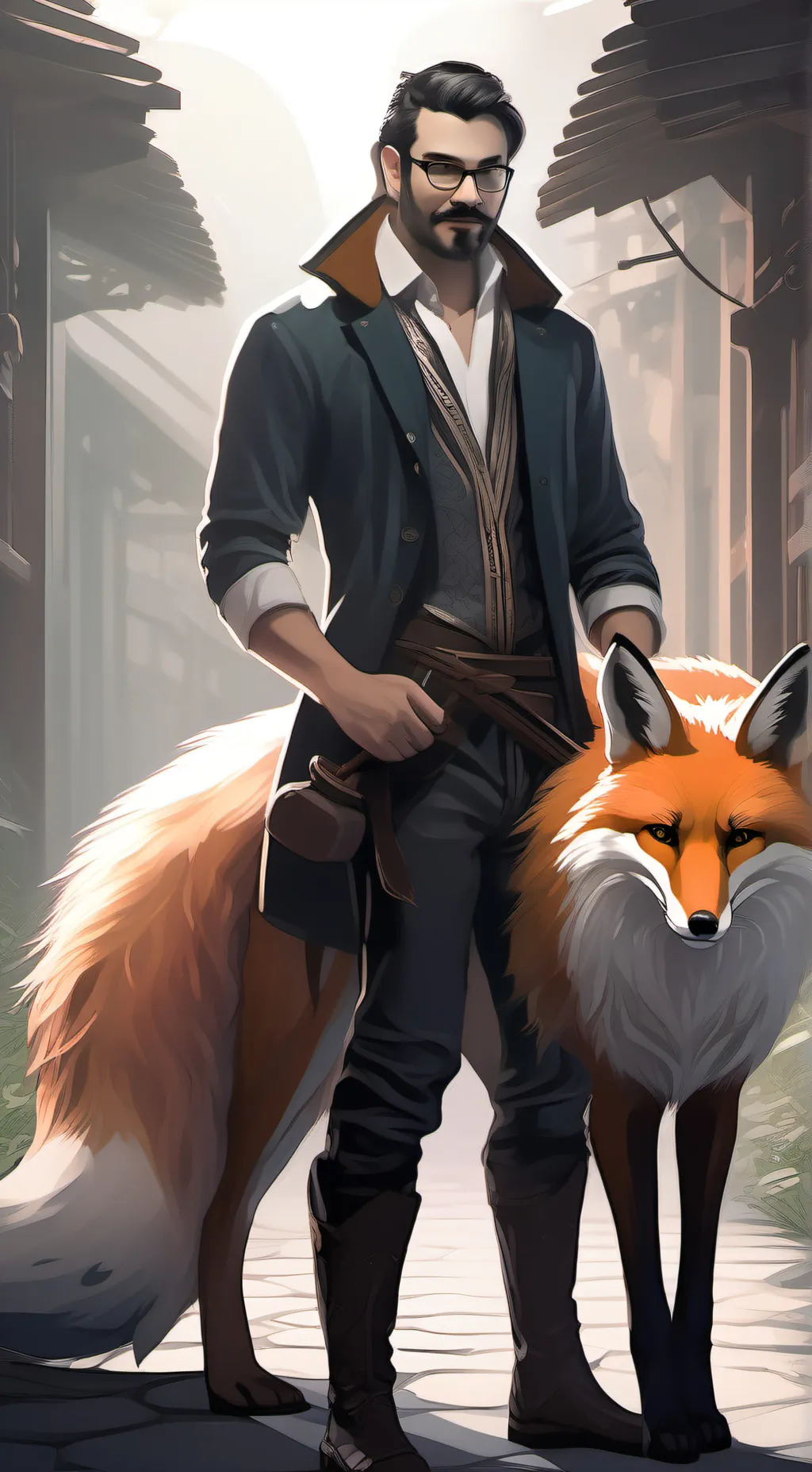 ai character: o so  background