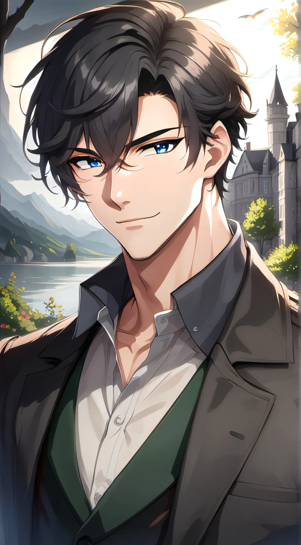 ai character: Leo (mafia boss) background