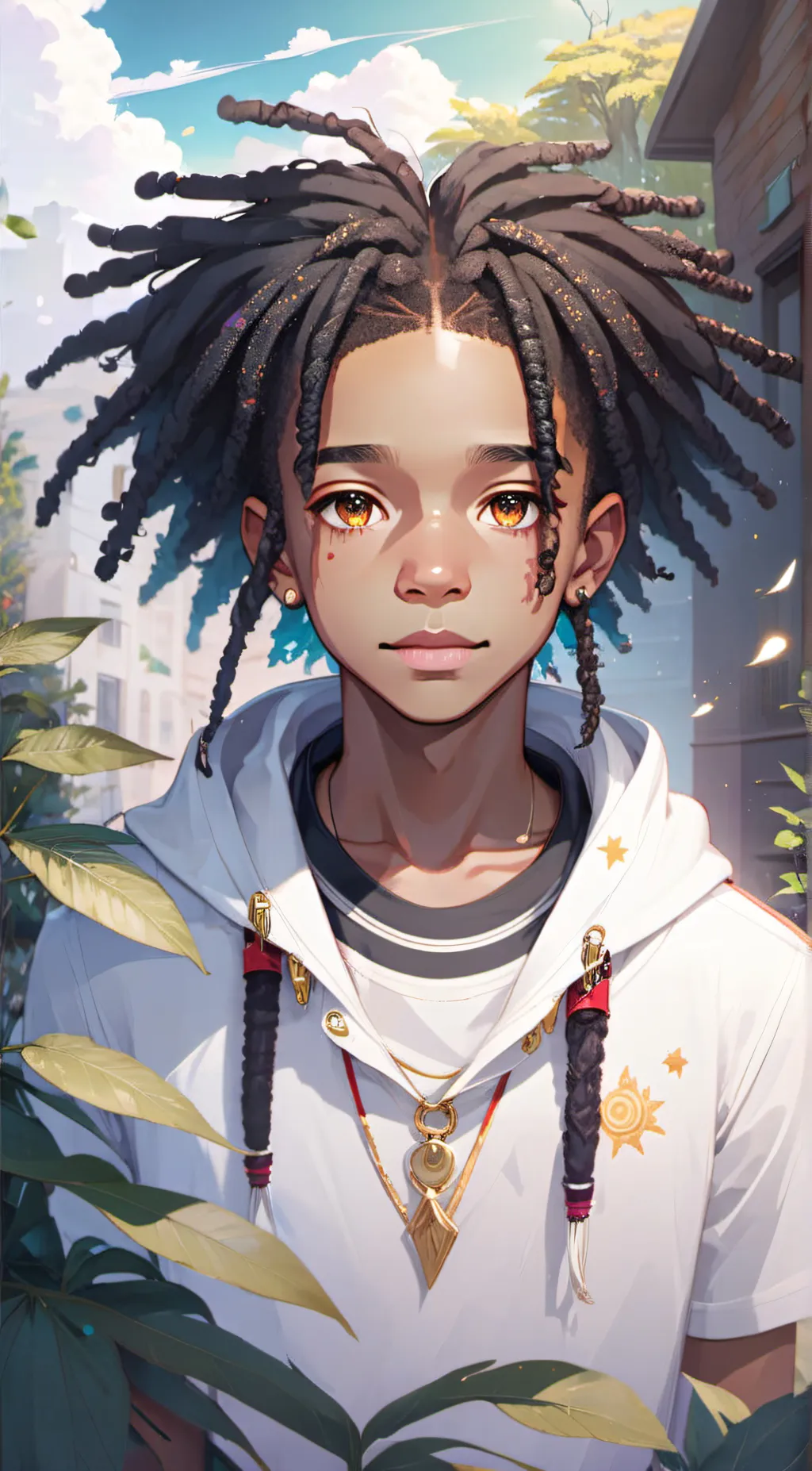 ai character: DJ background