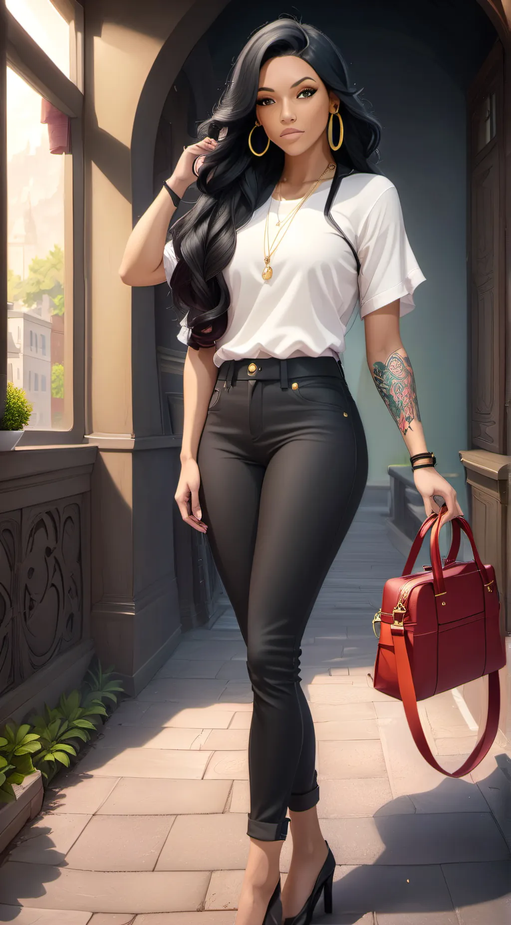 ai character: Biannca Prince background