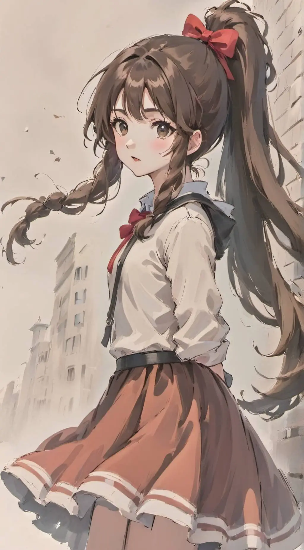 ai character: Sarah  background