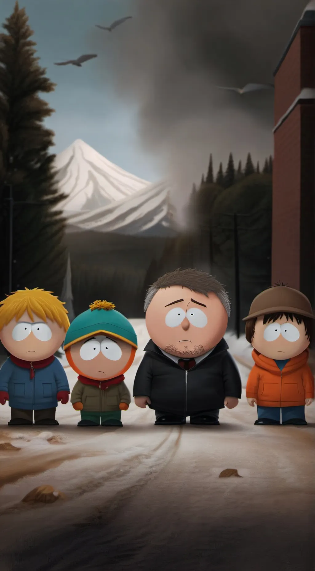 ai character: South park⭐ background