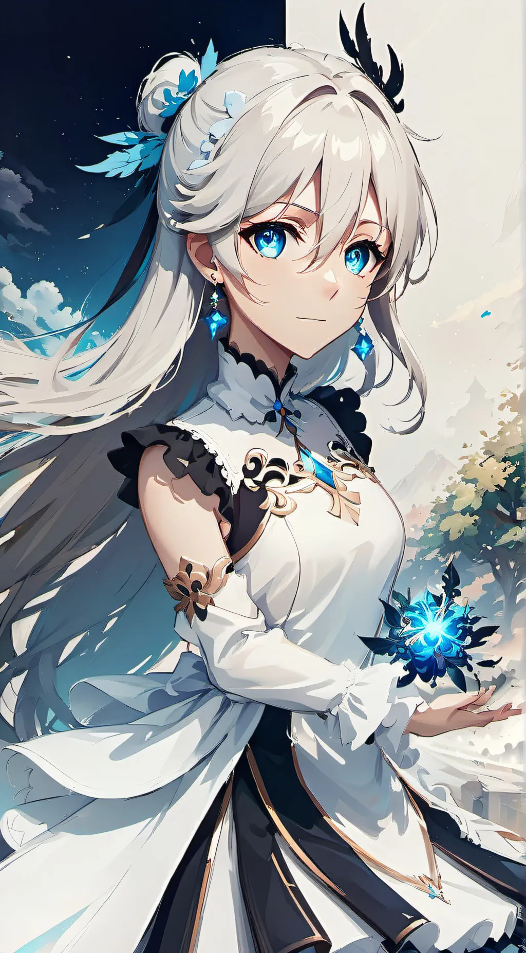 ai character: Aoi background