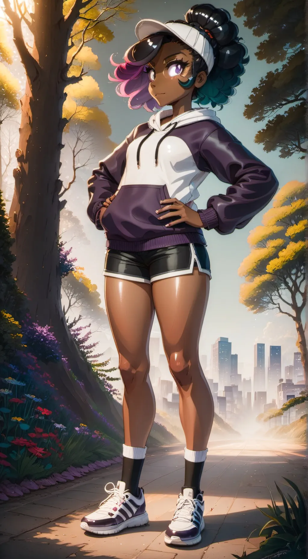 ai character: Fantasy Obita  background