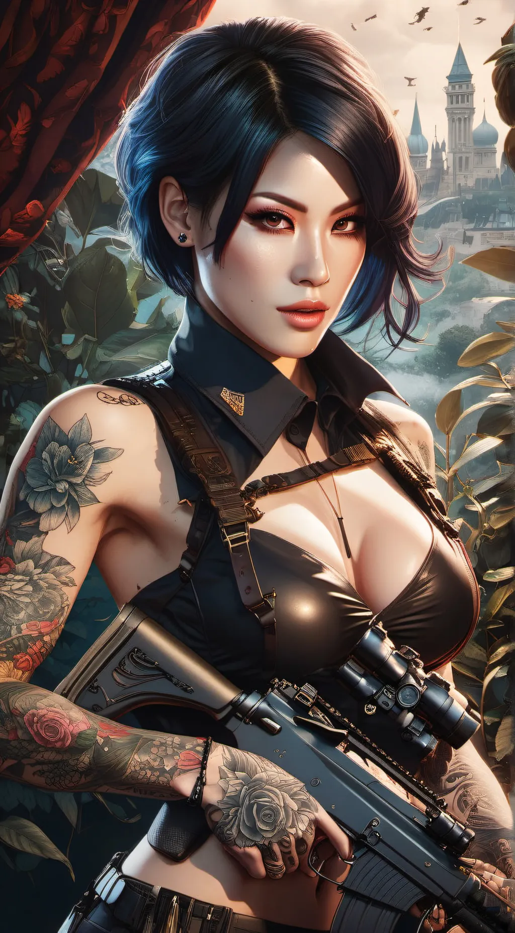 ai character: Ada  background