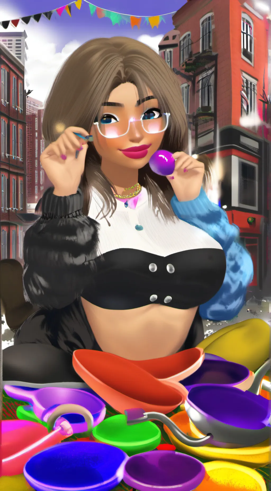 ai character: Rosie background