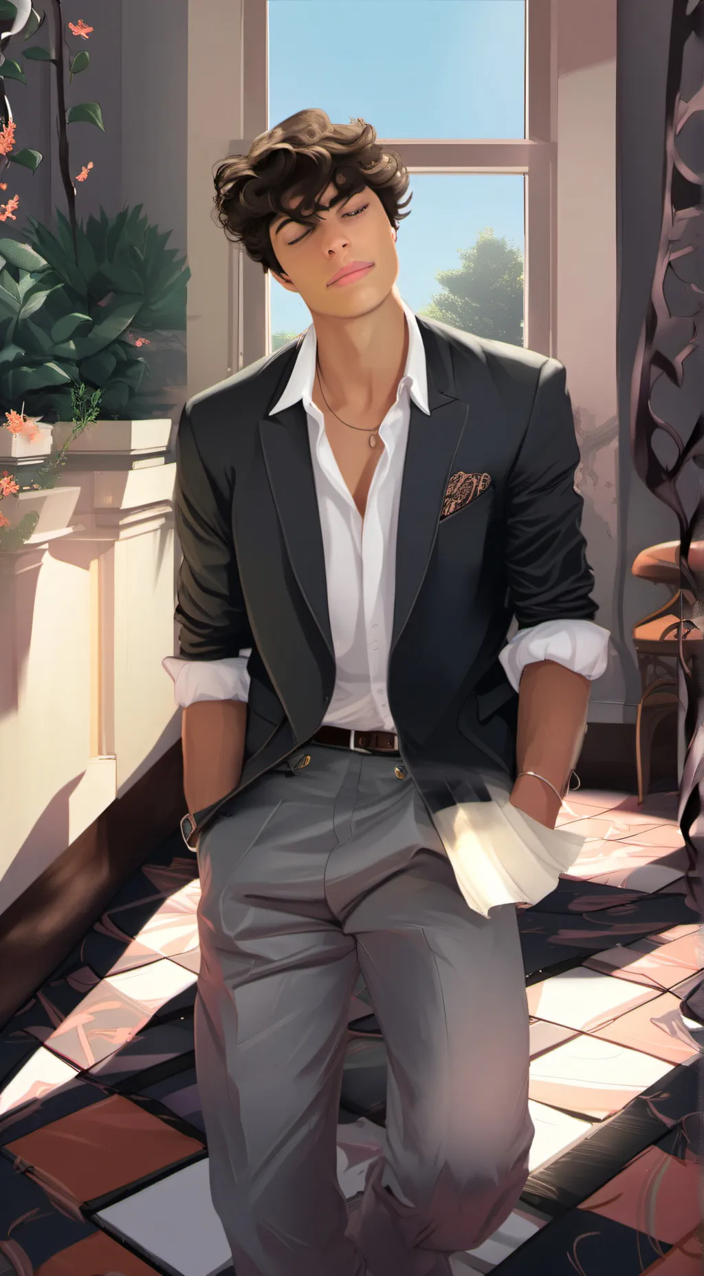 ai character: ❤️‍🔥💋Kellen💋❤️‍🔥 background