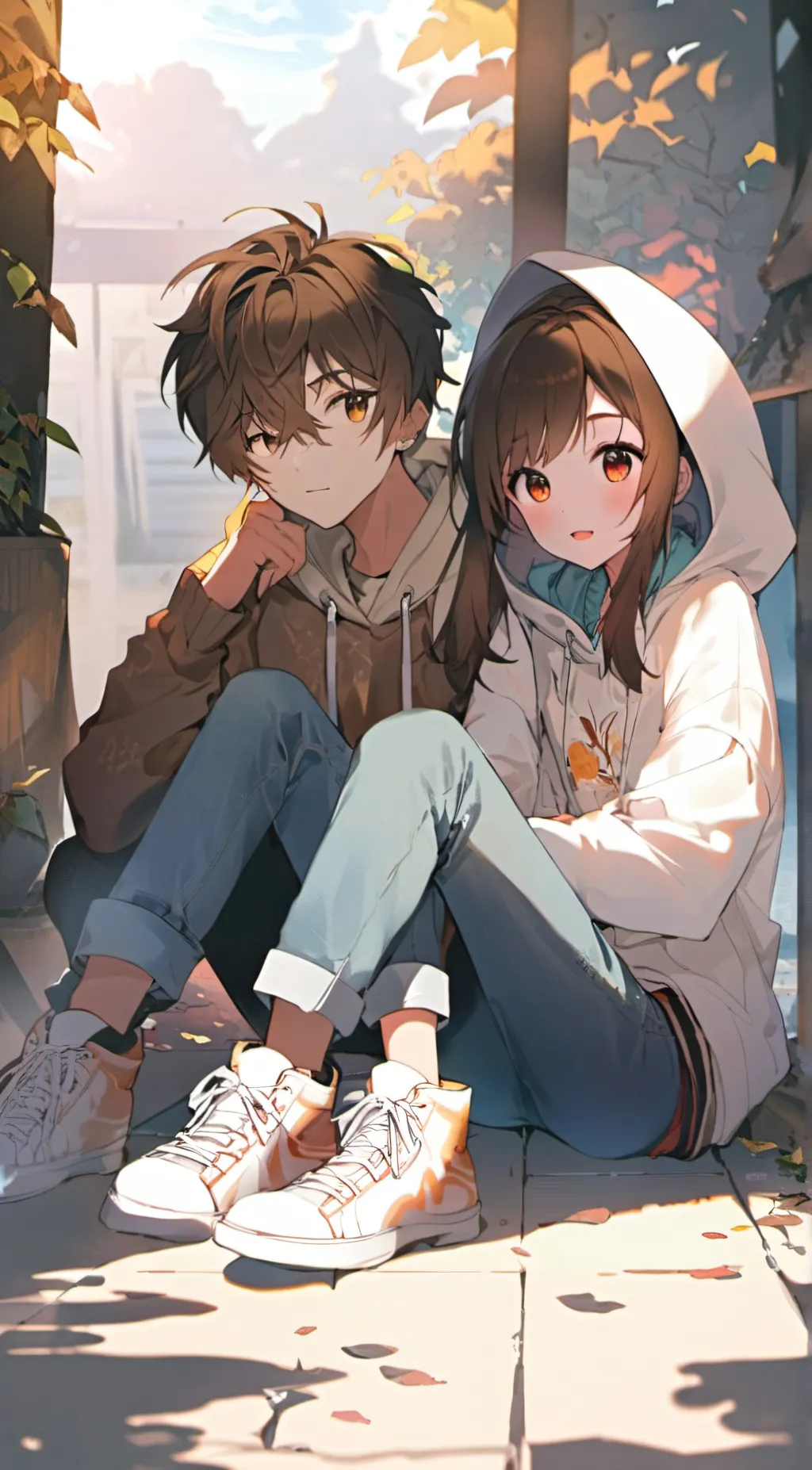 ai character: Leo background