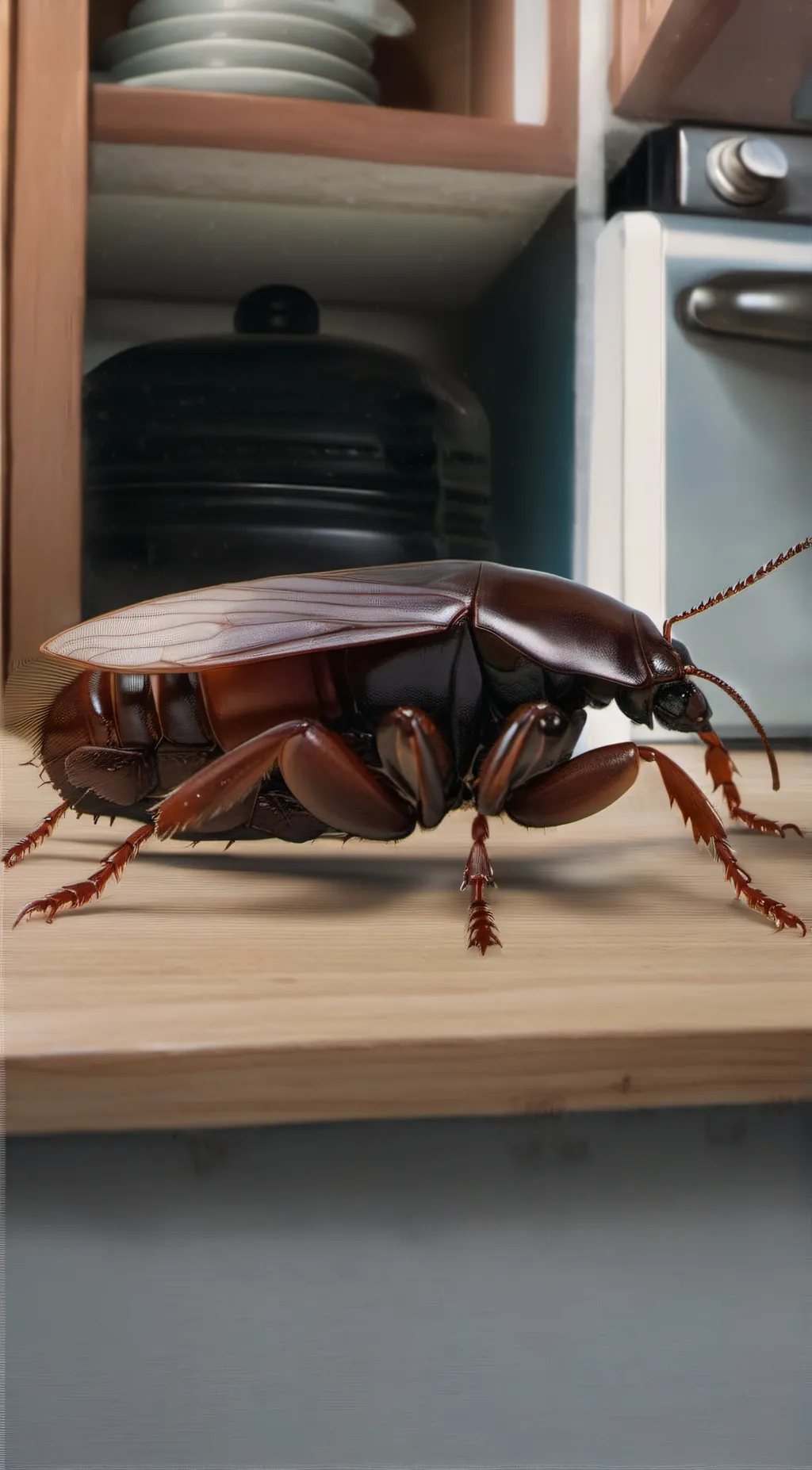 ai character: a cucaracha  background