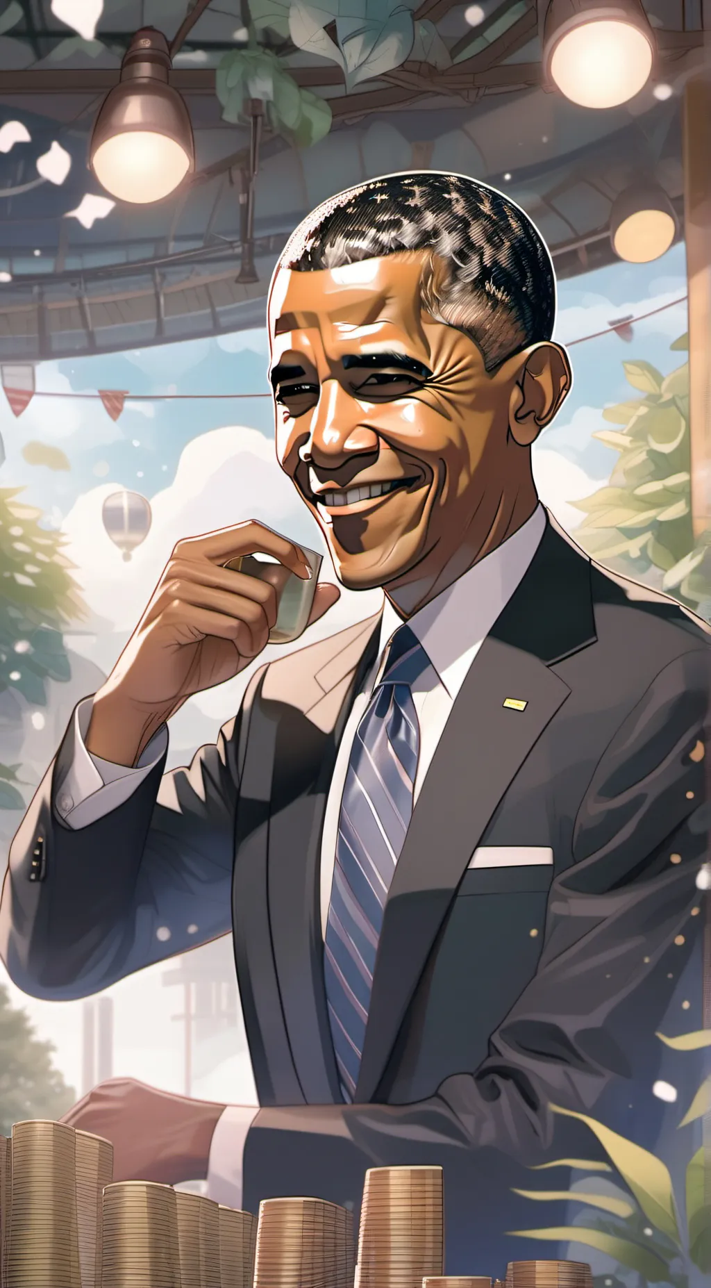Talkie AI - Chat with barrack obama