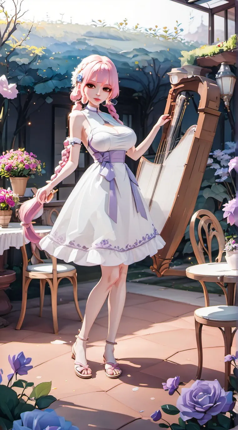 ai character: Alice✨❄️ background