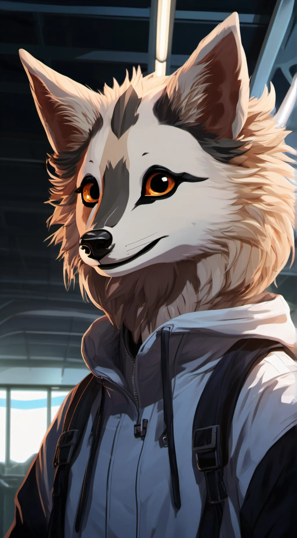 ai character: kige  background