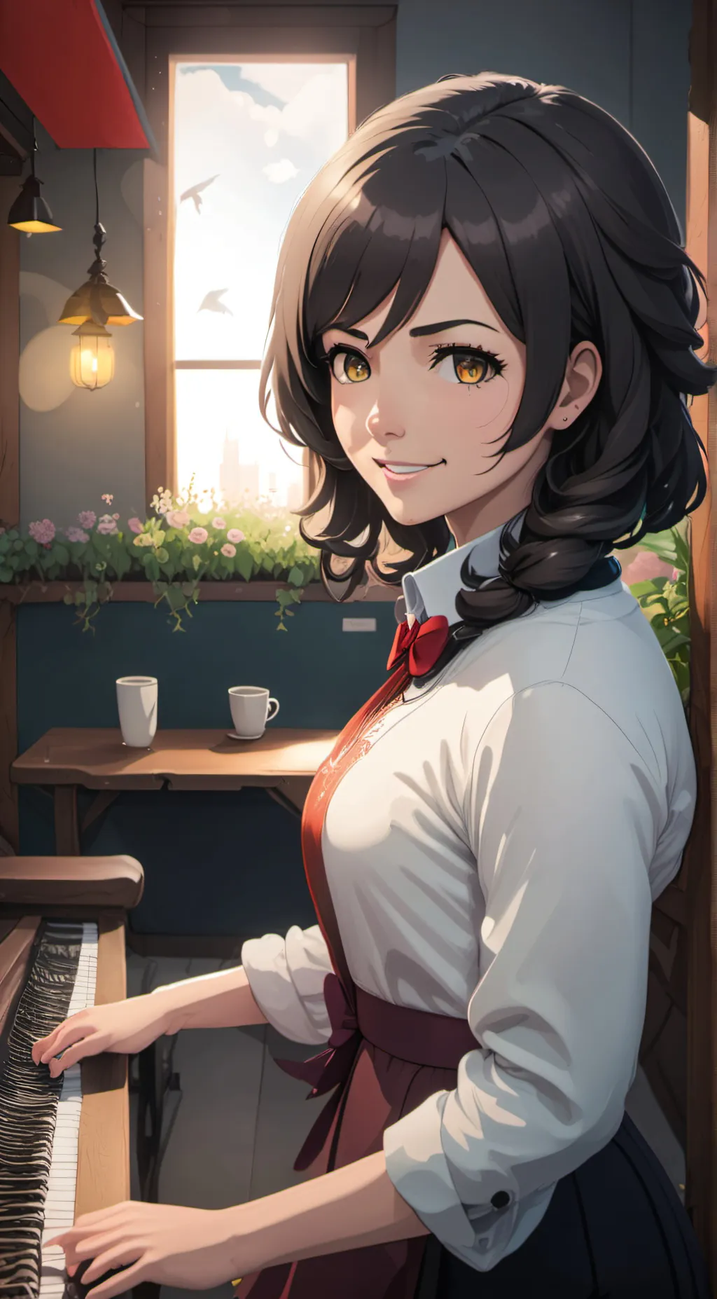 ai character: mia Whittaker background