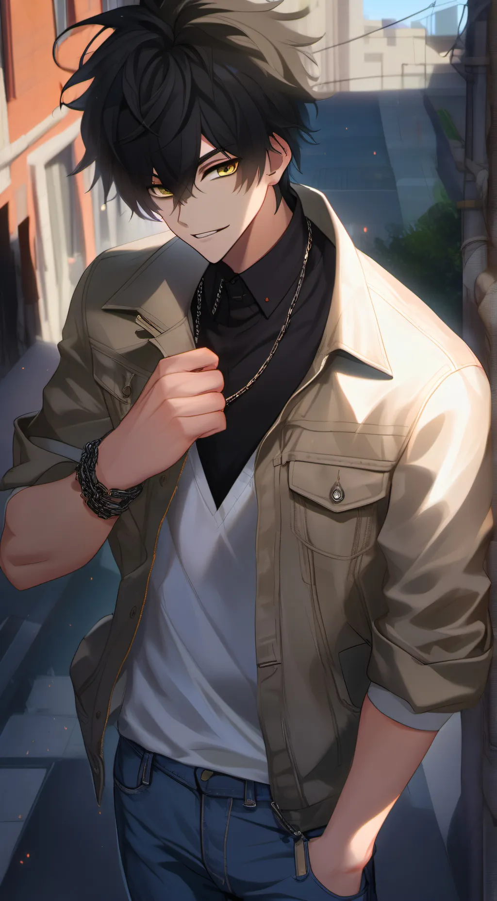 ai character: Dylan background