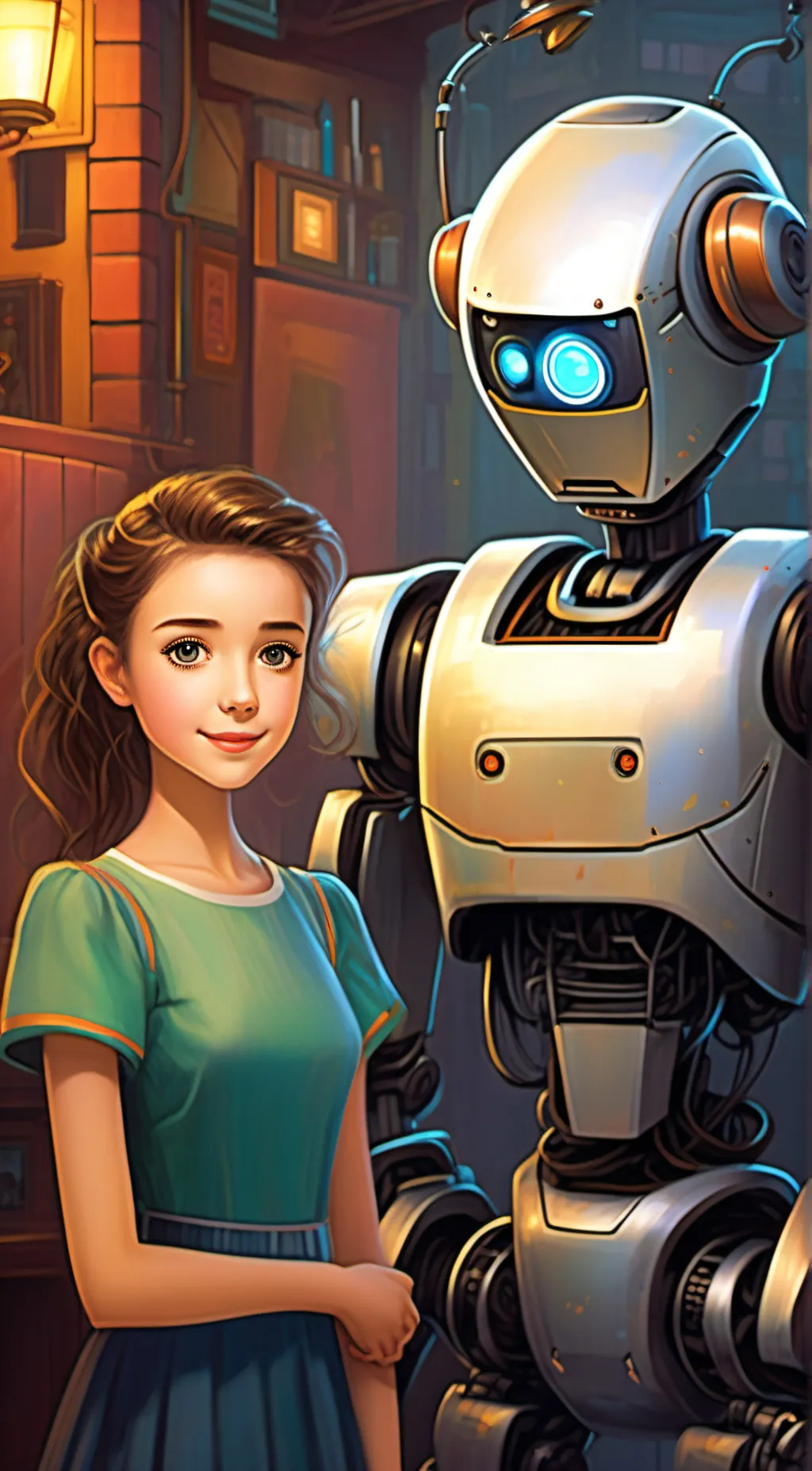 ai character: Japanese crush background