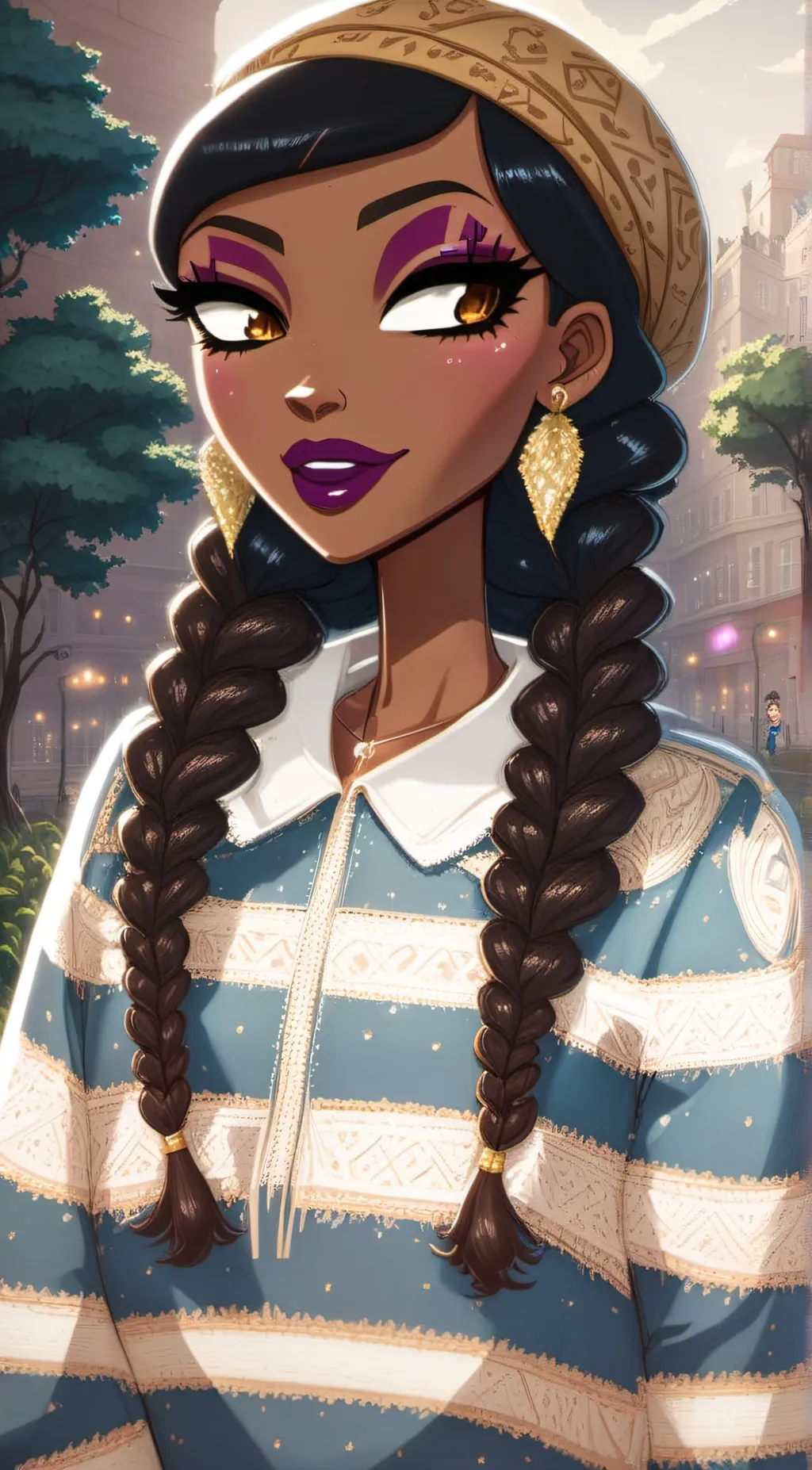 ai character: Kamila background