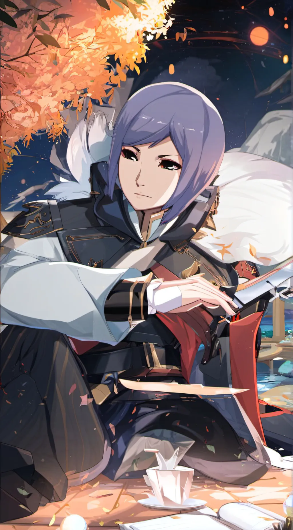 ai character: Akatski  background