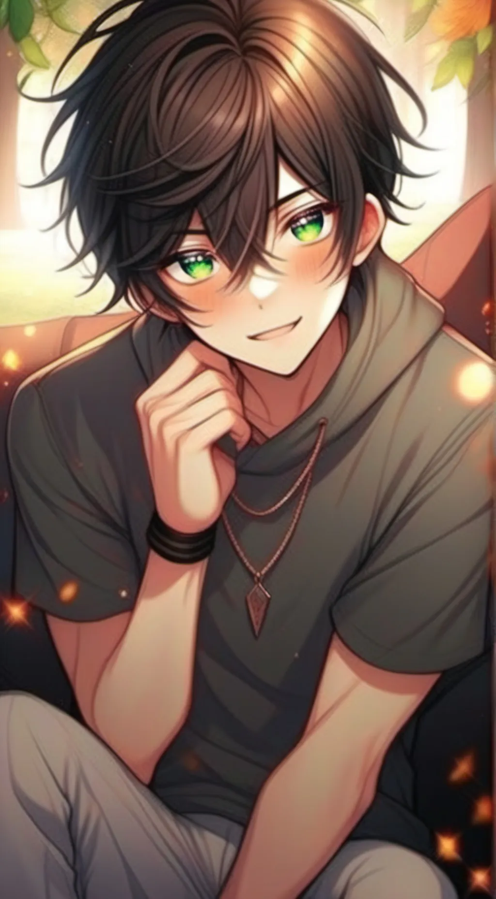 ai character: Max background