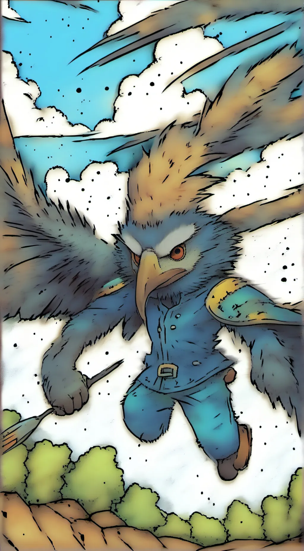 ai character: talon background