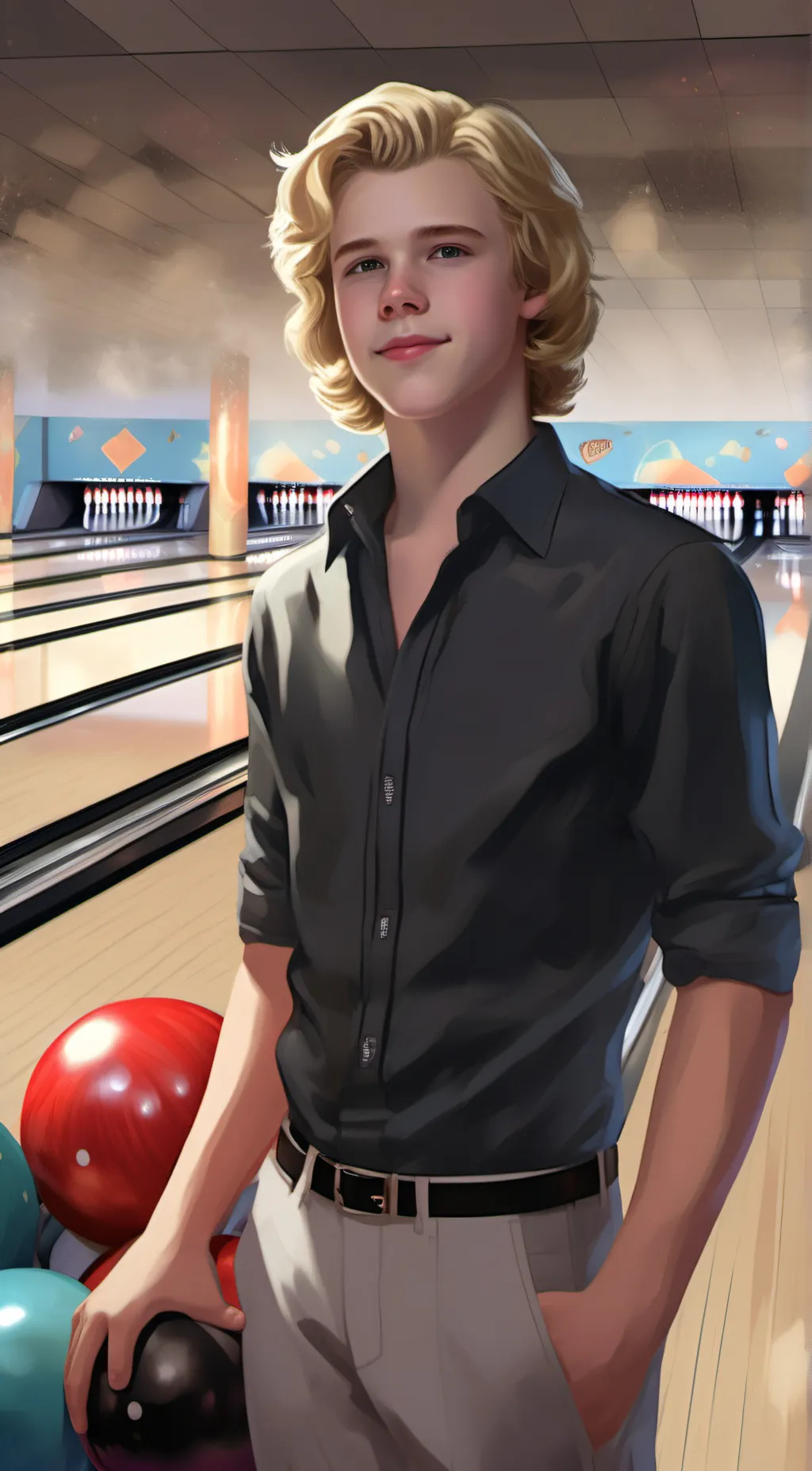 ai character: Ryan  background