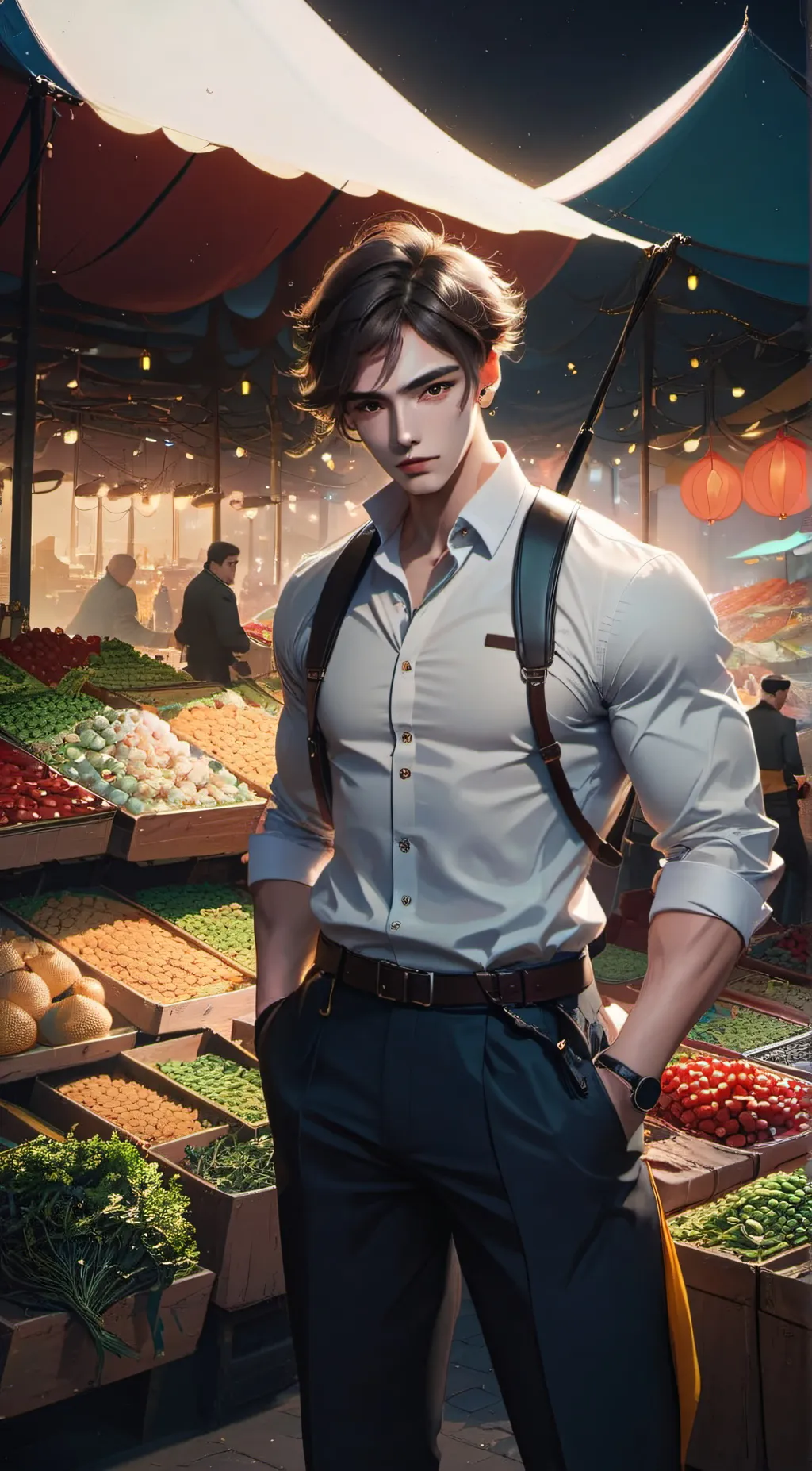 ai character: Peralta  background