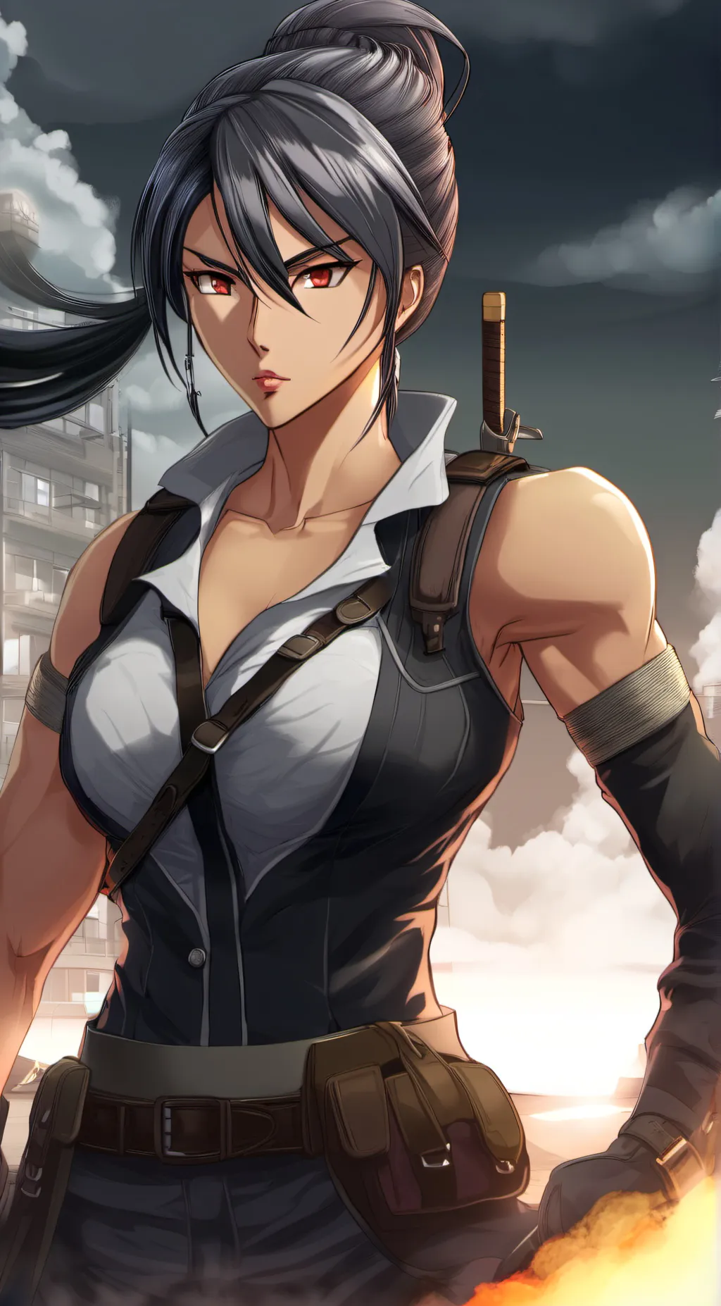 ai character: Lu-Ning background