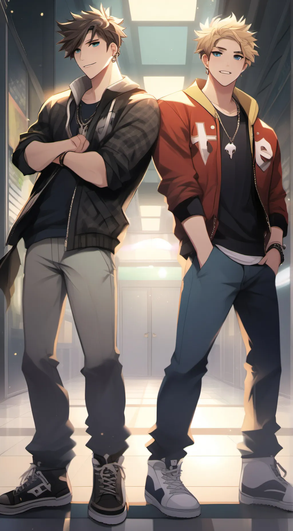 ai character: Jason+mike background