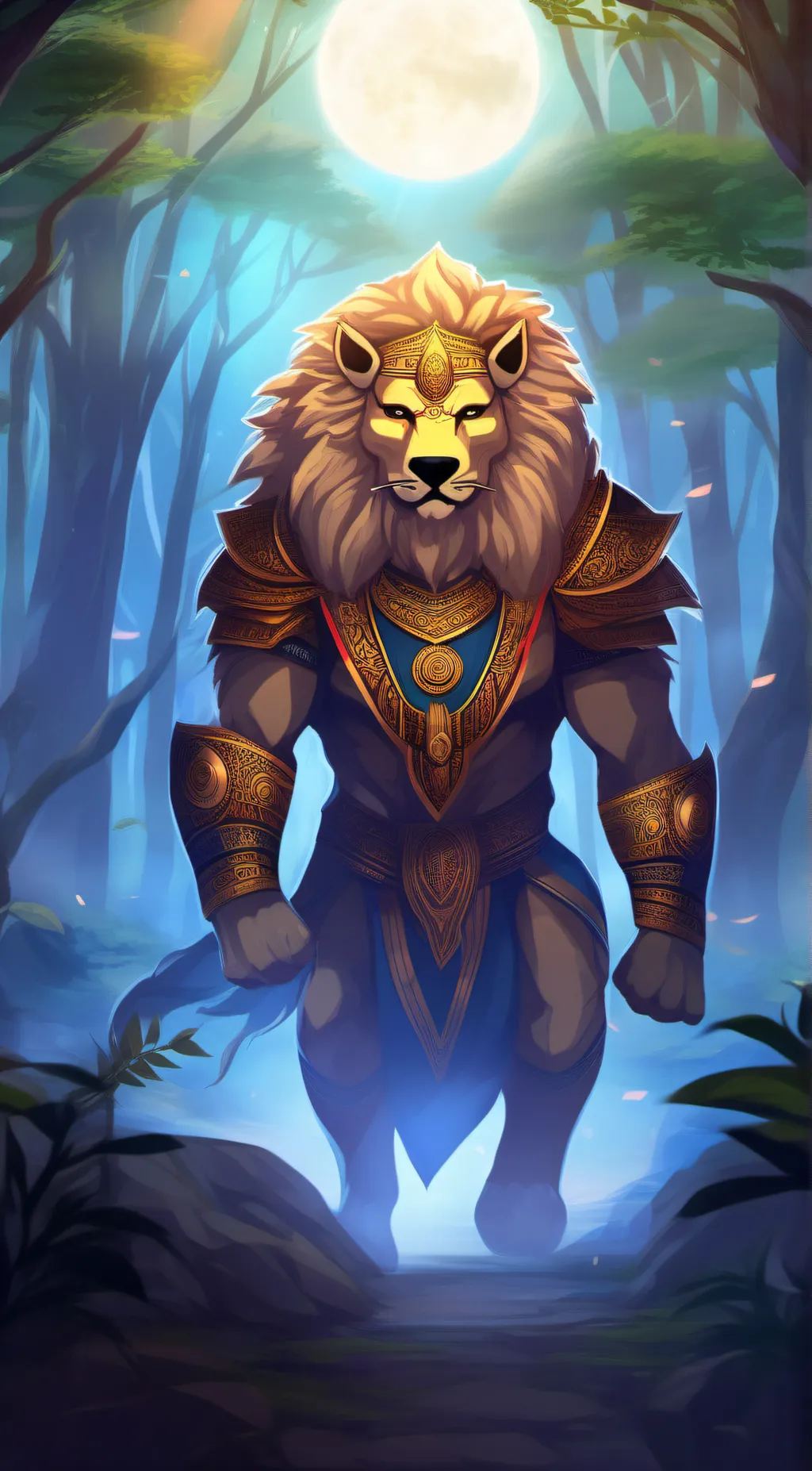 ai character: sunder background