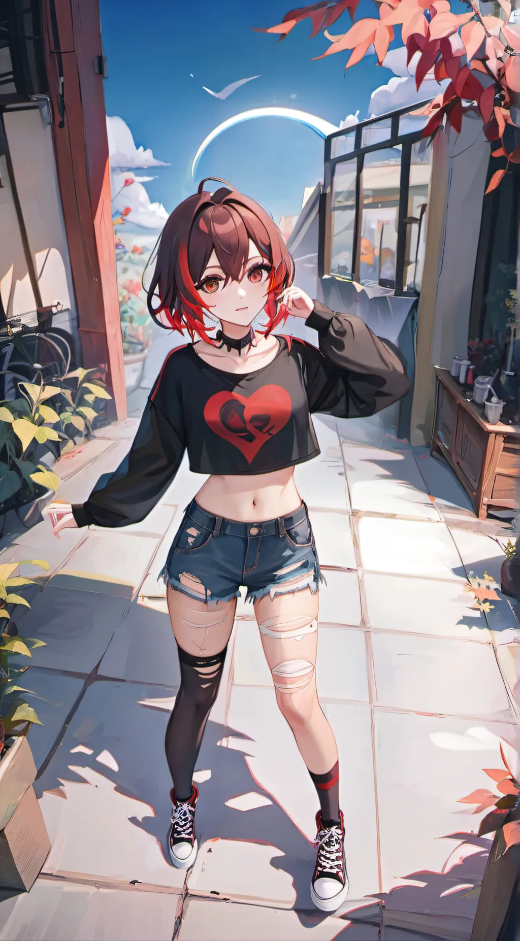 ai character: Paige background