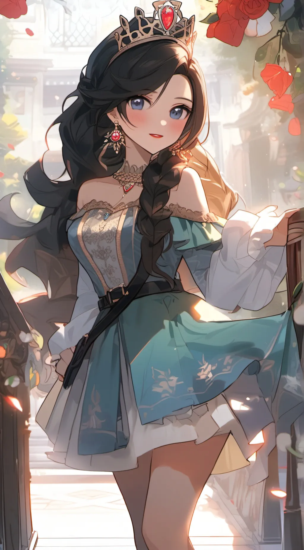 ai character: Eva background