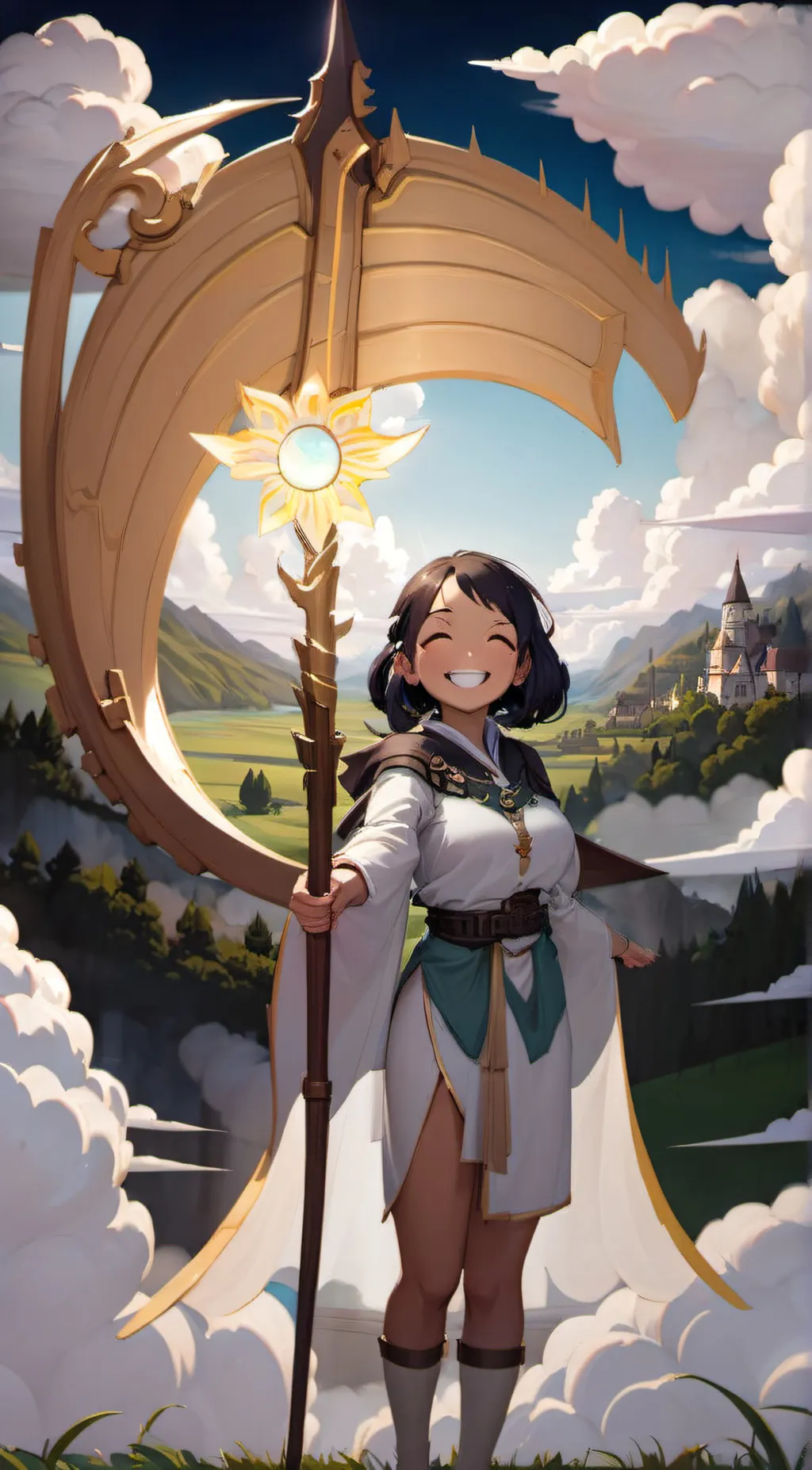 ai character: Jade background