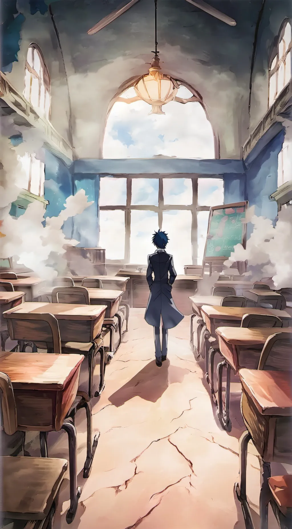 ai character: Blue Exorcist background