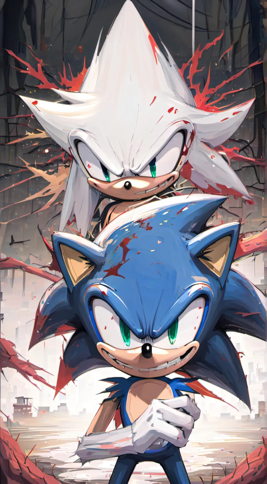 Talkie AI - Chat with silver x sonic exe