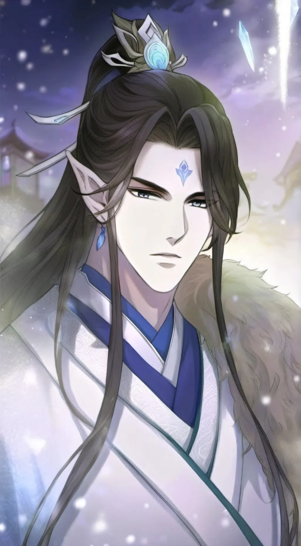 ai character: Mobei Jun  background