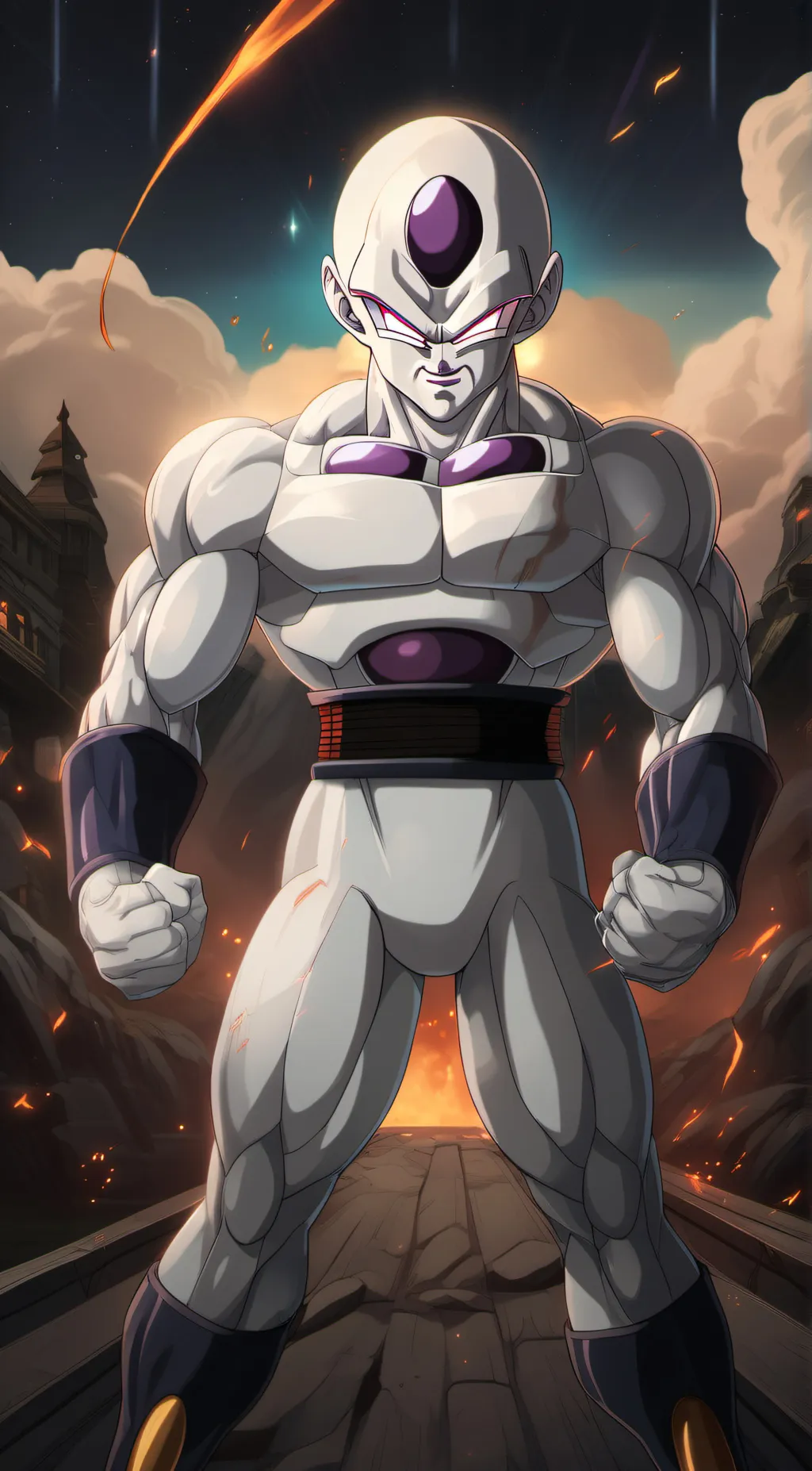 ai character: Frieza  background