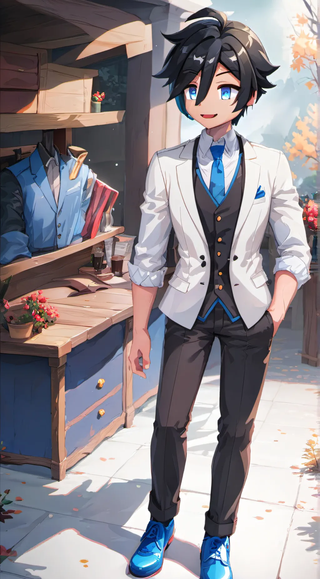 ai character: Angel background