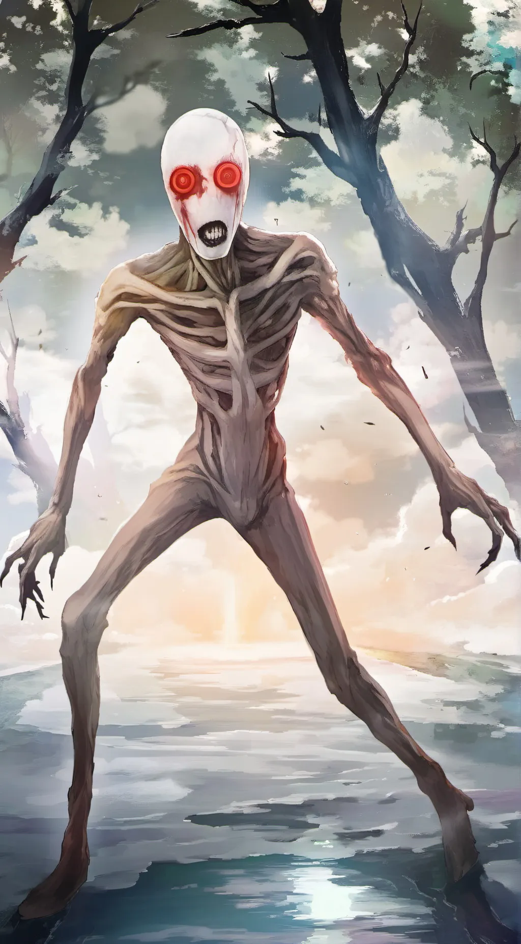 ai character: SCP-096 background