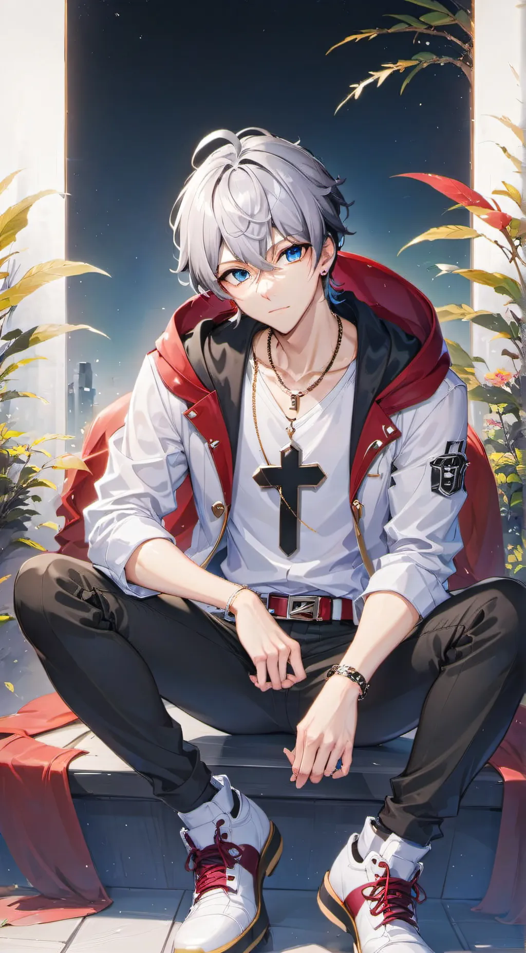 ai character: Polka Shiniyama background