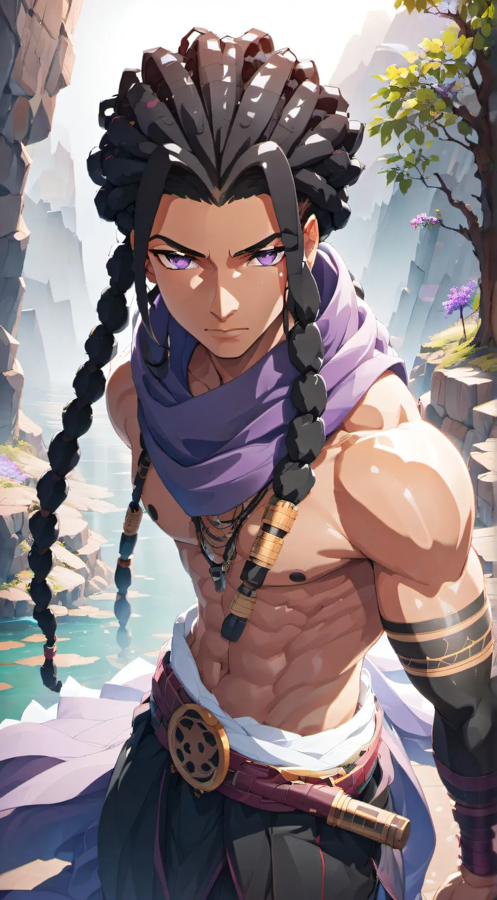 ai character: cresta background