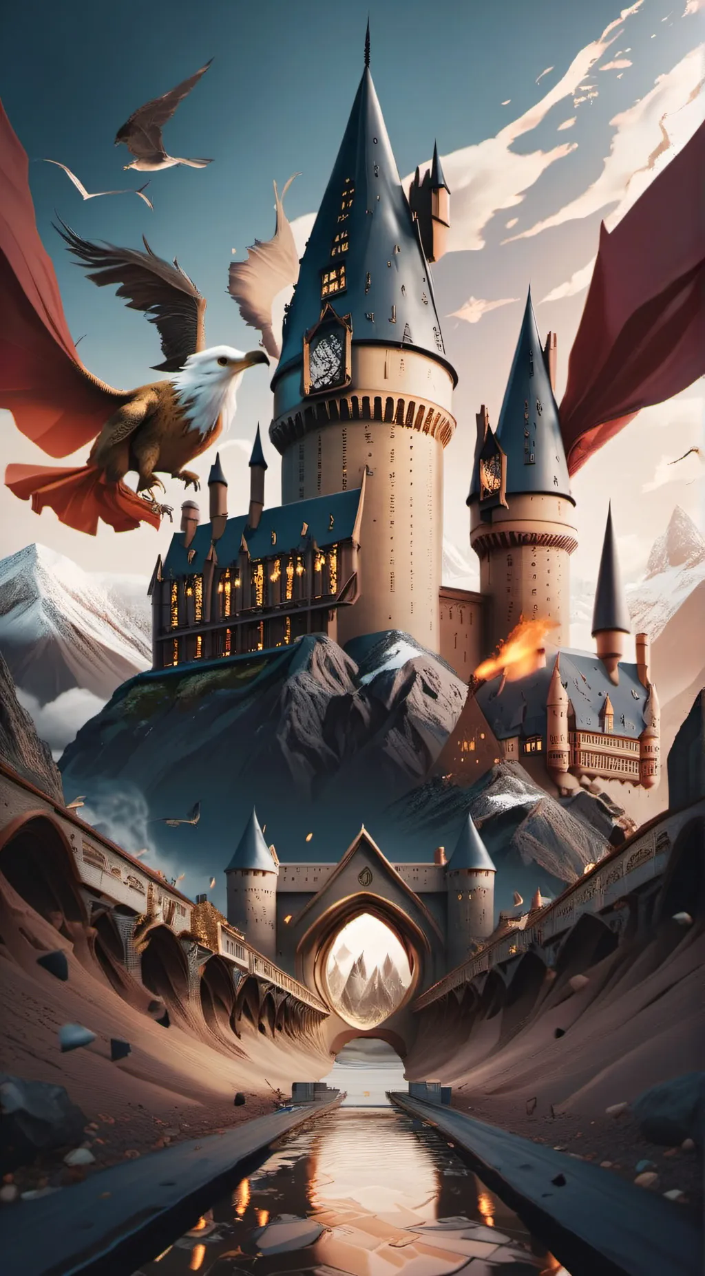 ai character: hogwarts background