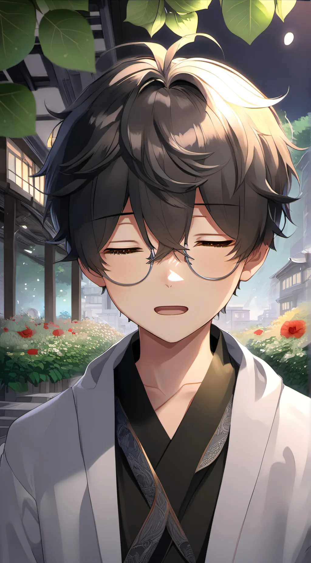 ai character: 少女A background